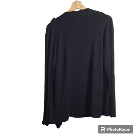 A Pea in the Pod Classic Nursing Cardigan, Black, Size M - Picture 4 of 8